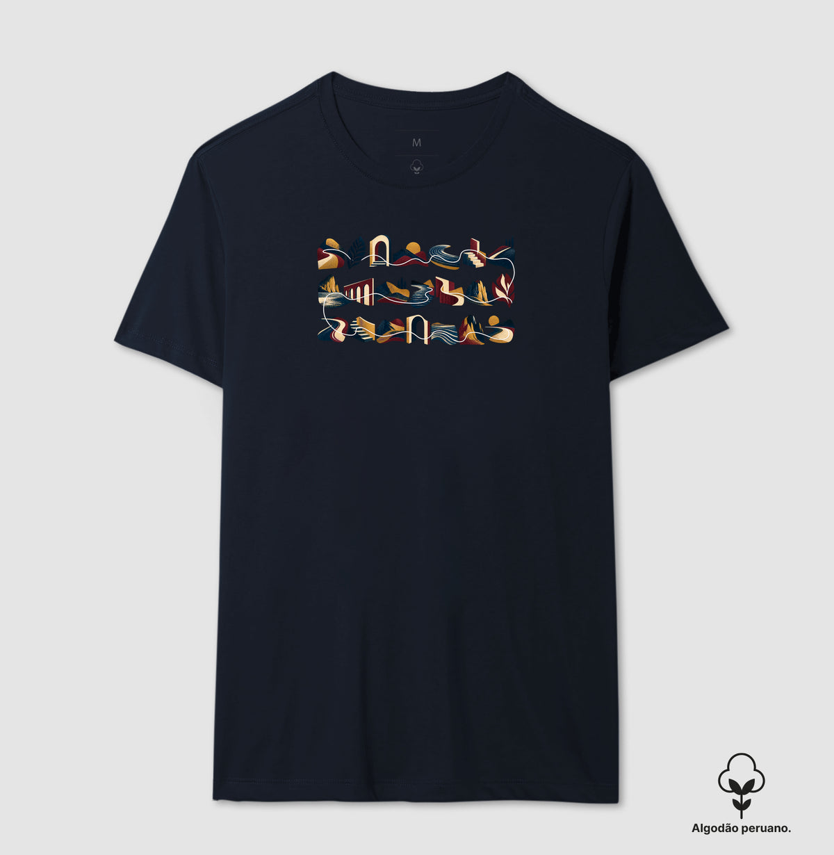 Camiseta Algodão Peruano - Meia História