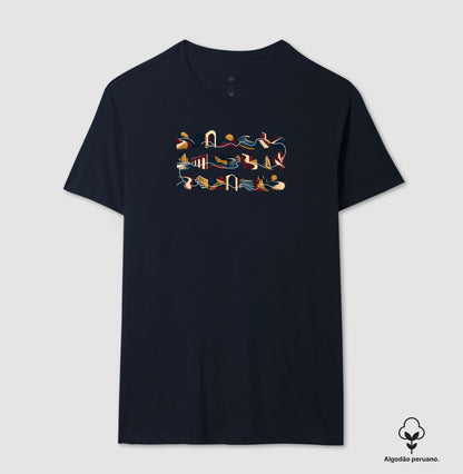 Camiseta Algodão Peruano - Meia História