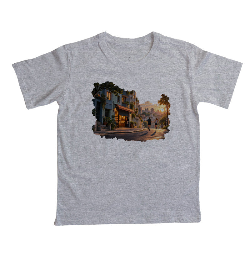 Camiseta Infantil - A Cidade Acorda