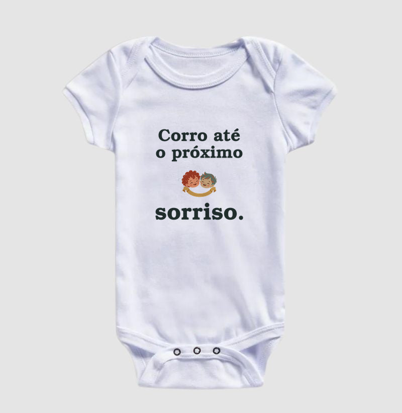 Body Infantil - Volta de Sorrisos, Branca