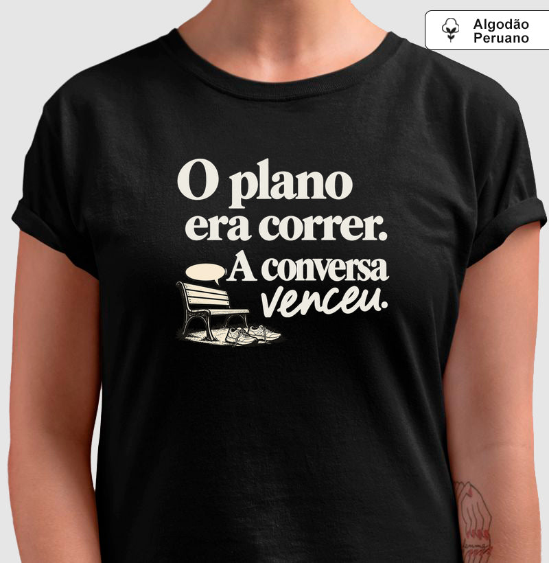 Camiseta Algodão Peruano - Planejamento Generoso
