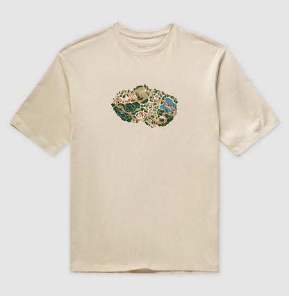 Camiseta Oversized - Mapa do Corre