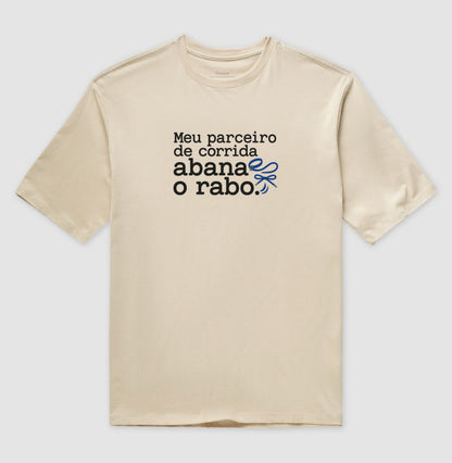 Camiseta Oversized - Companhia de Passeio, Areia
