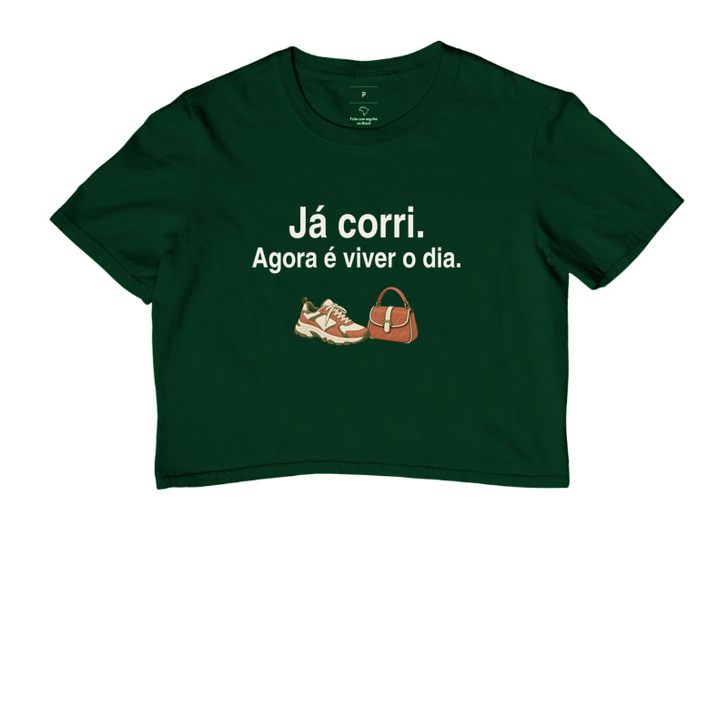 Cropped - Dia Inteiro, Verde