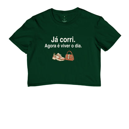 Cropped - Dia Inteiro, Verde