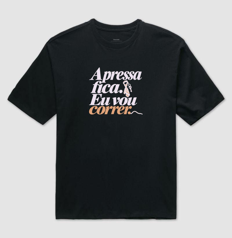 Camiseta Oversized - Pressa Pendurada