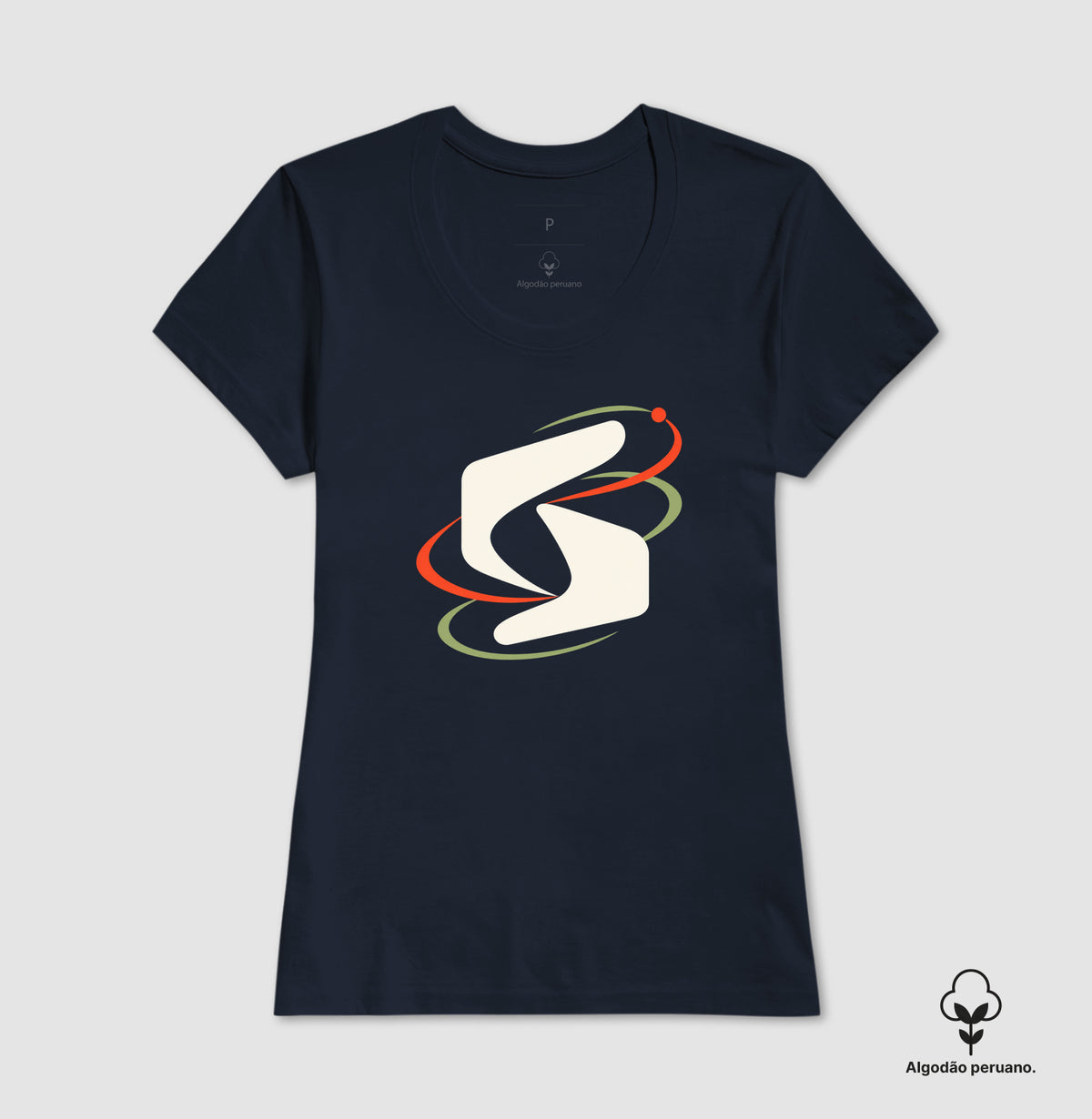 Camiseta Algodão Peruano - Sinal em Movimento