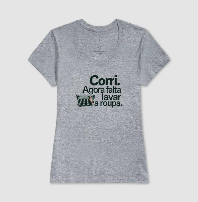 Camiseta Unissex - Roupa no Varal