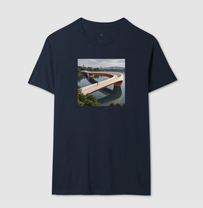 Camiseta Unissex - Pontes e Voltas