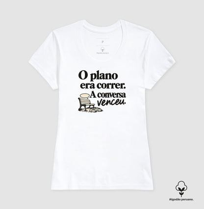 Camiseta Algodão Peruano - Planejamento Generoso