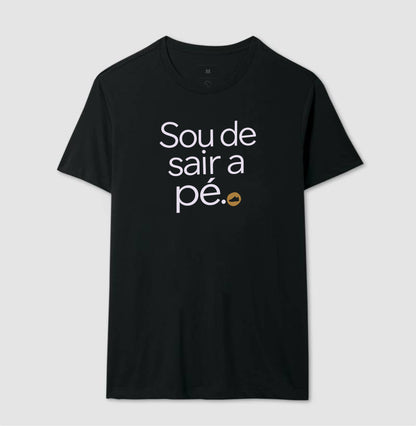 Camiseta Unissex - Gosto de Ir a Pé