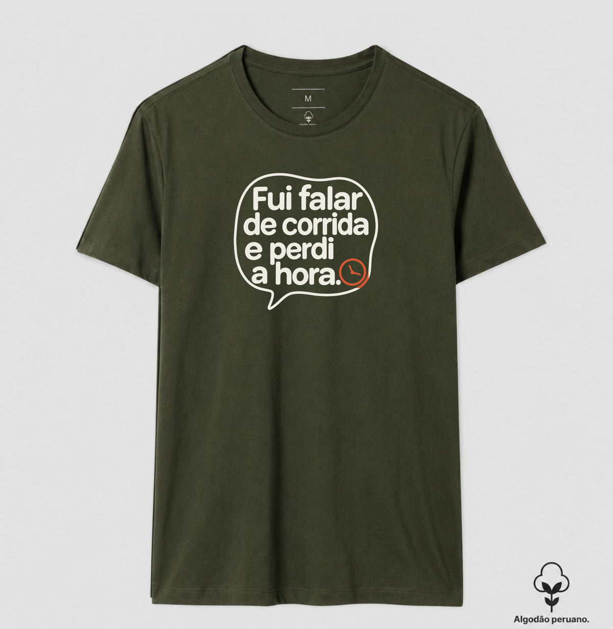 Camiseta Algodão Peruano - Assunto Preferido