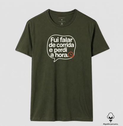 Camiseta Algodão Peruano - Assunto Preferido