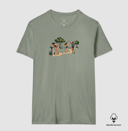 Camiseta Algodão Peruano - Primeiro Longão