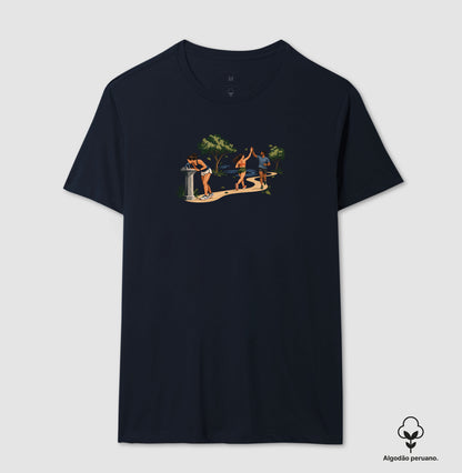 Camiseta Algodão Peruano - Primeiro Longão