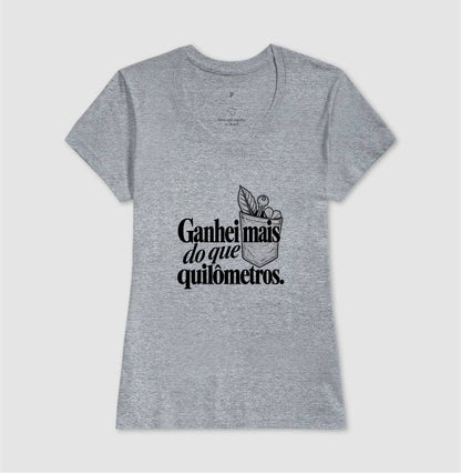 Camiseta Unissex - Conquista de Rua — Feminino, Cinza