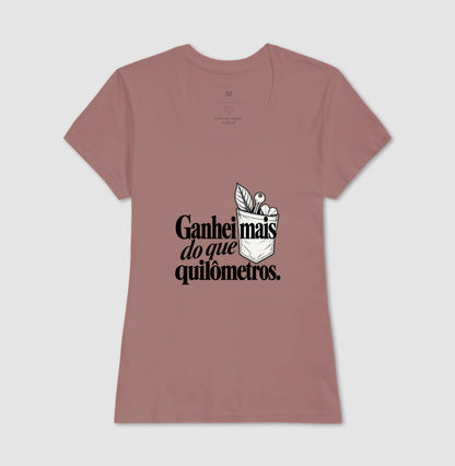 Camiseta Unissex - Conquista de Rua — Feminino, Rosa