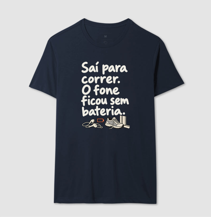 Camiseta Unissex - Fone Sem Carga