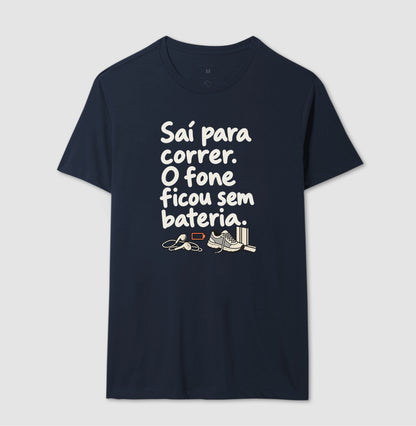 Camiseta Unissex - Fone Sem Carga