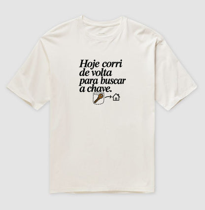 Camiseta Oversized - Chave Esquecida