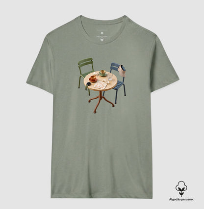Camiseta Algodão Peruano - Mesa de Encontro