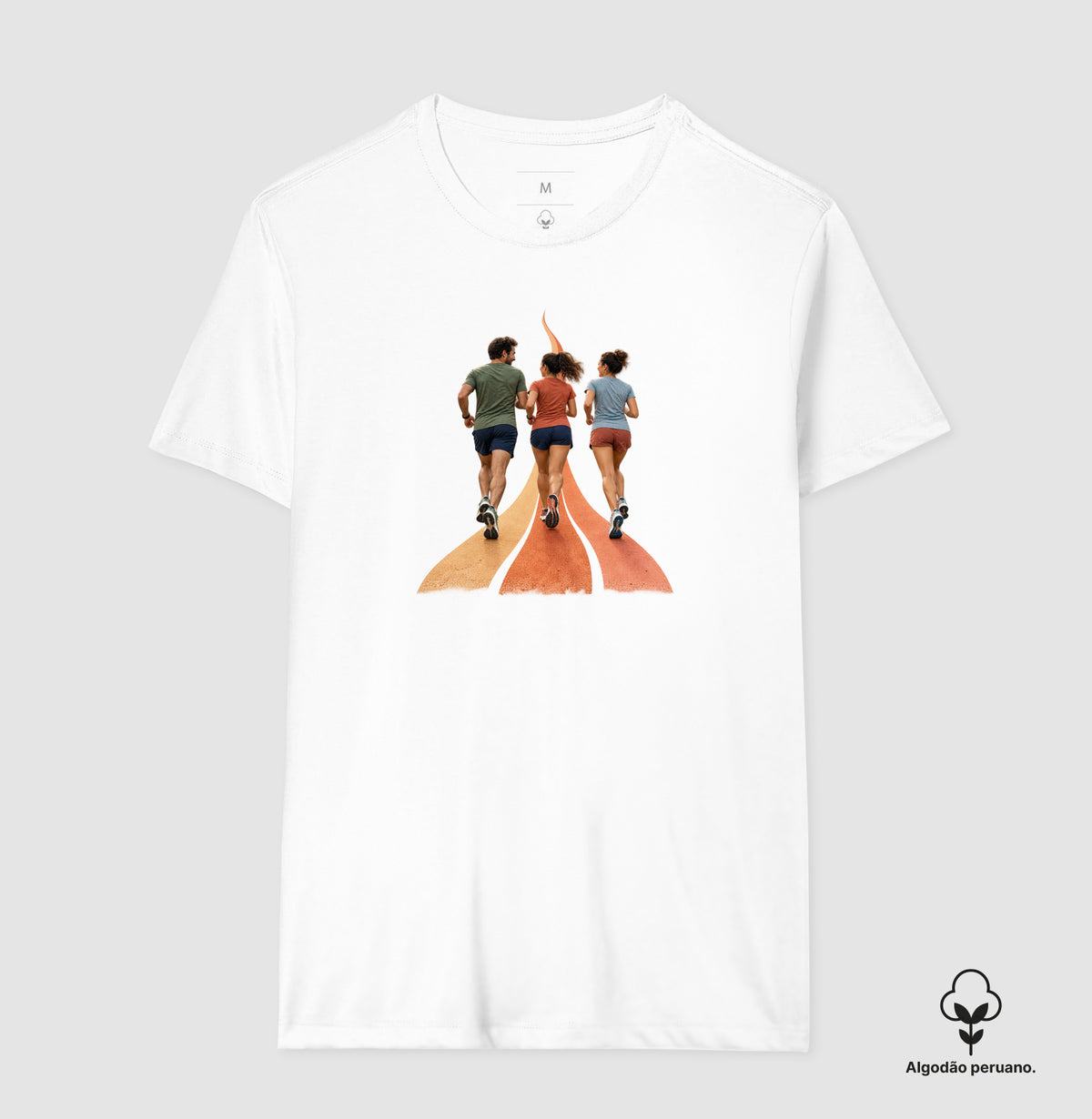 Camiseta Algodão Peruano - Último Quilômetro Juntos