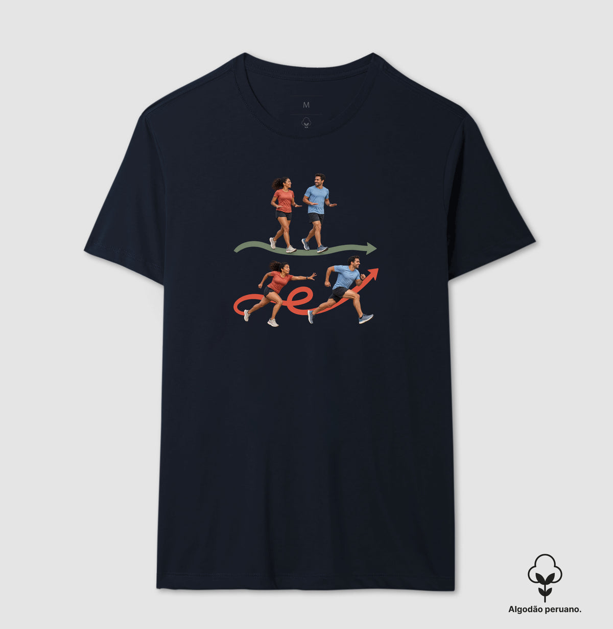 Camiseta Algodão Peruano - Pace Combinado