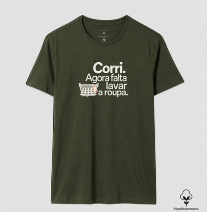 Camiseta Algodão Peruano - Roupa no Varal