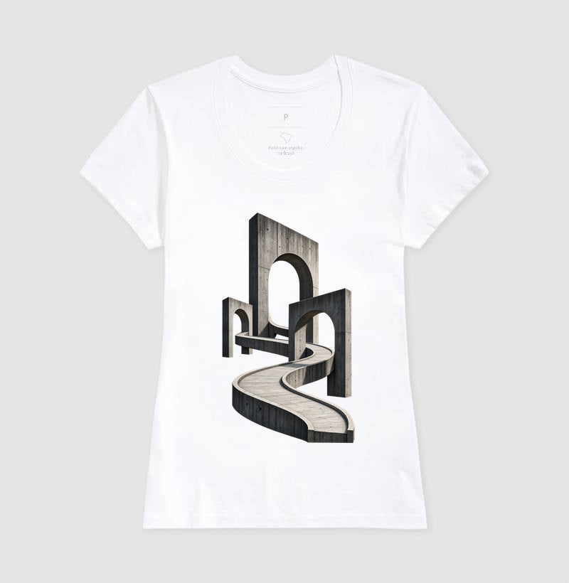 Camiseta Unissex - Horizonte de Concreto