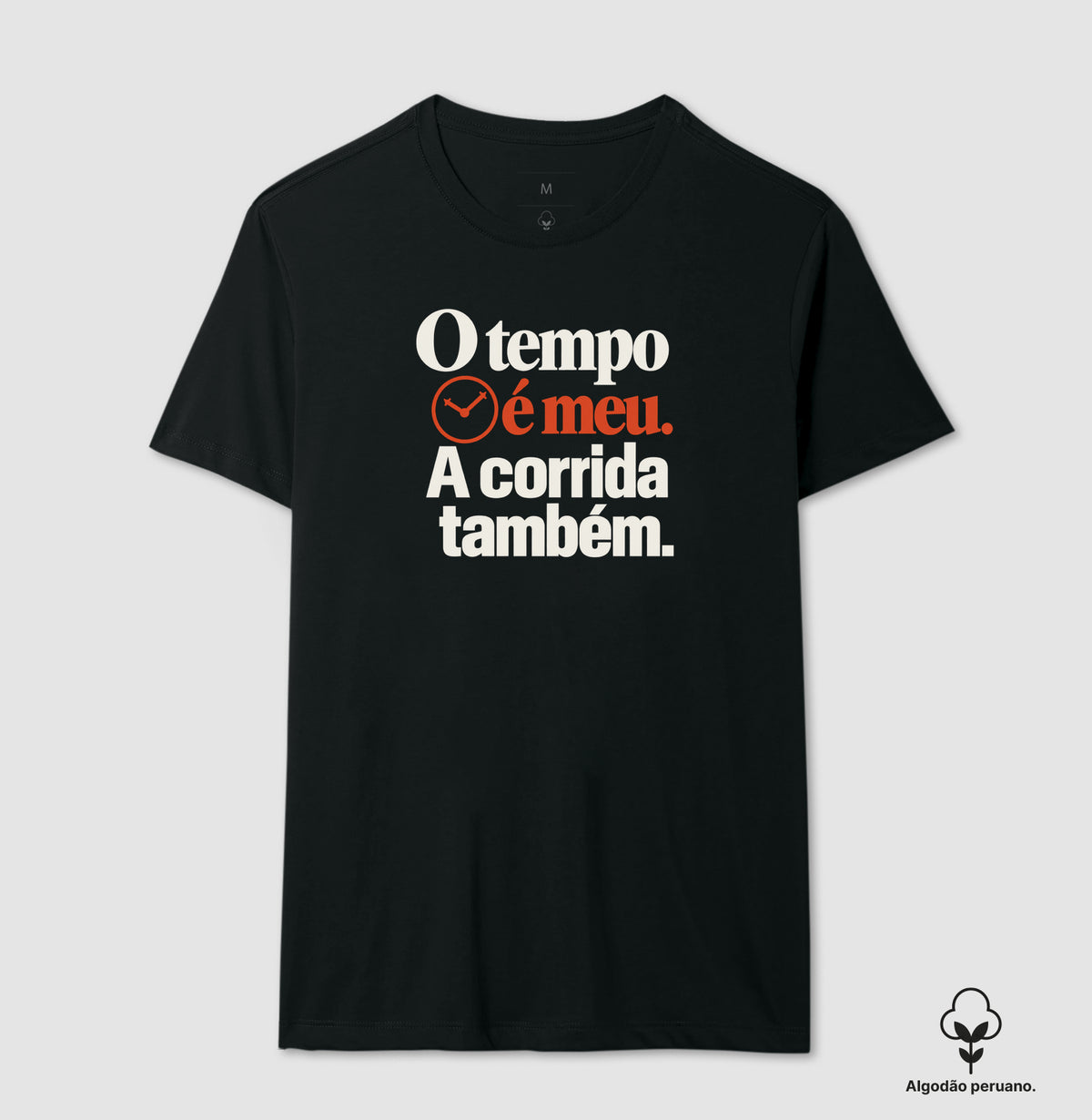 Camiseta Algodão Peruano - Hora Particular