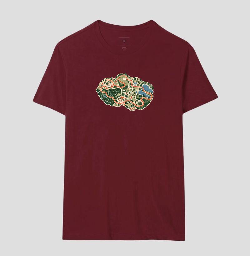 Camiseta Unissex - Mapa do Corre