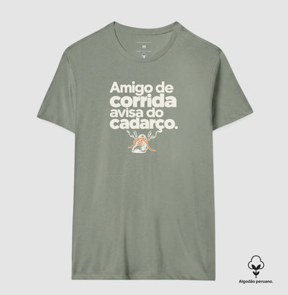 Camiseta Algodão Peruano - Cuidado Pequeno