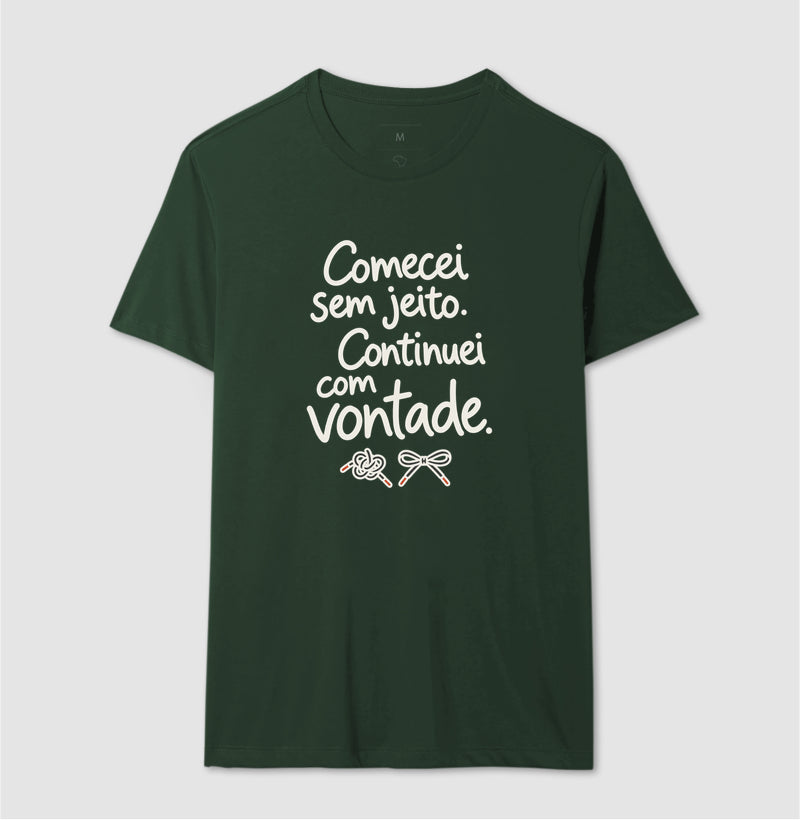 Camiseta Unissex - Outro Começo, Masculino, Verde