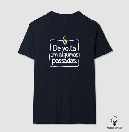 Camiseta Algodão Peruano - Aviso de Saída