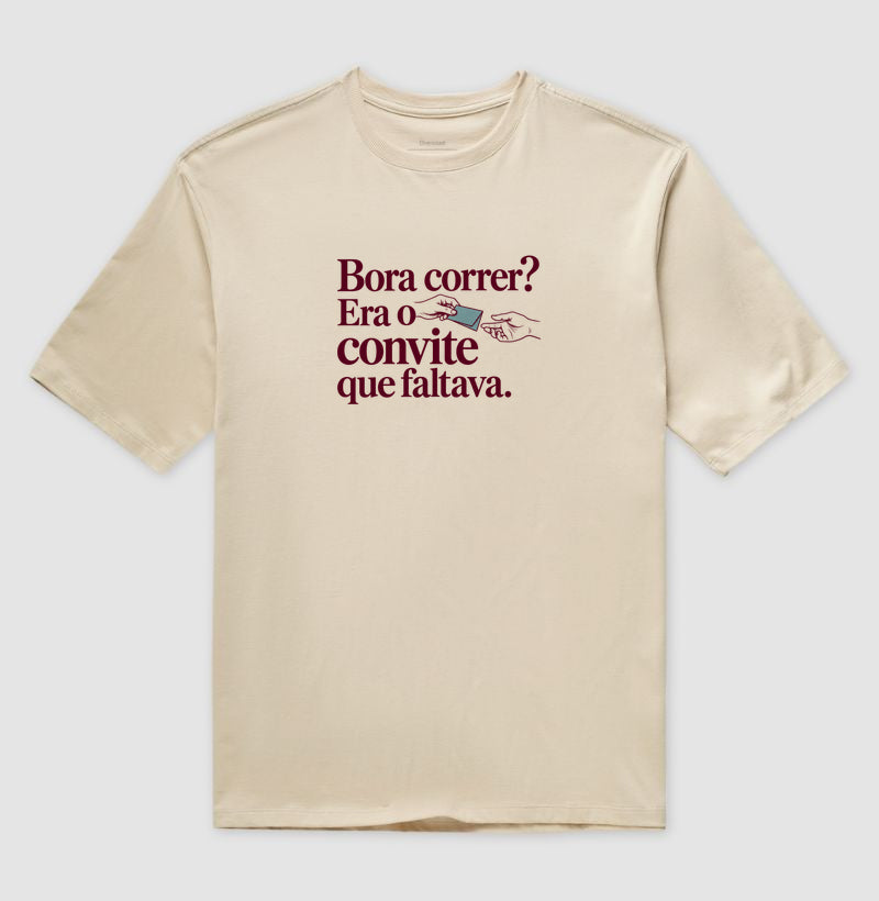 Camiseta Oversized - Convite Aceito