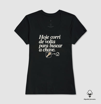 Camiseta Algodão Peruano - Chave Esquecida
