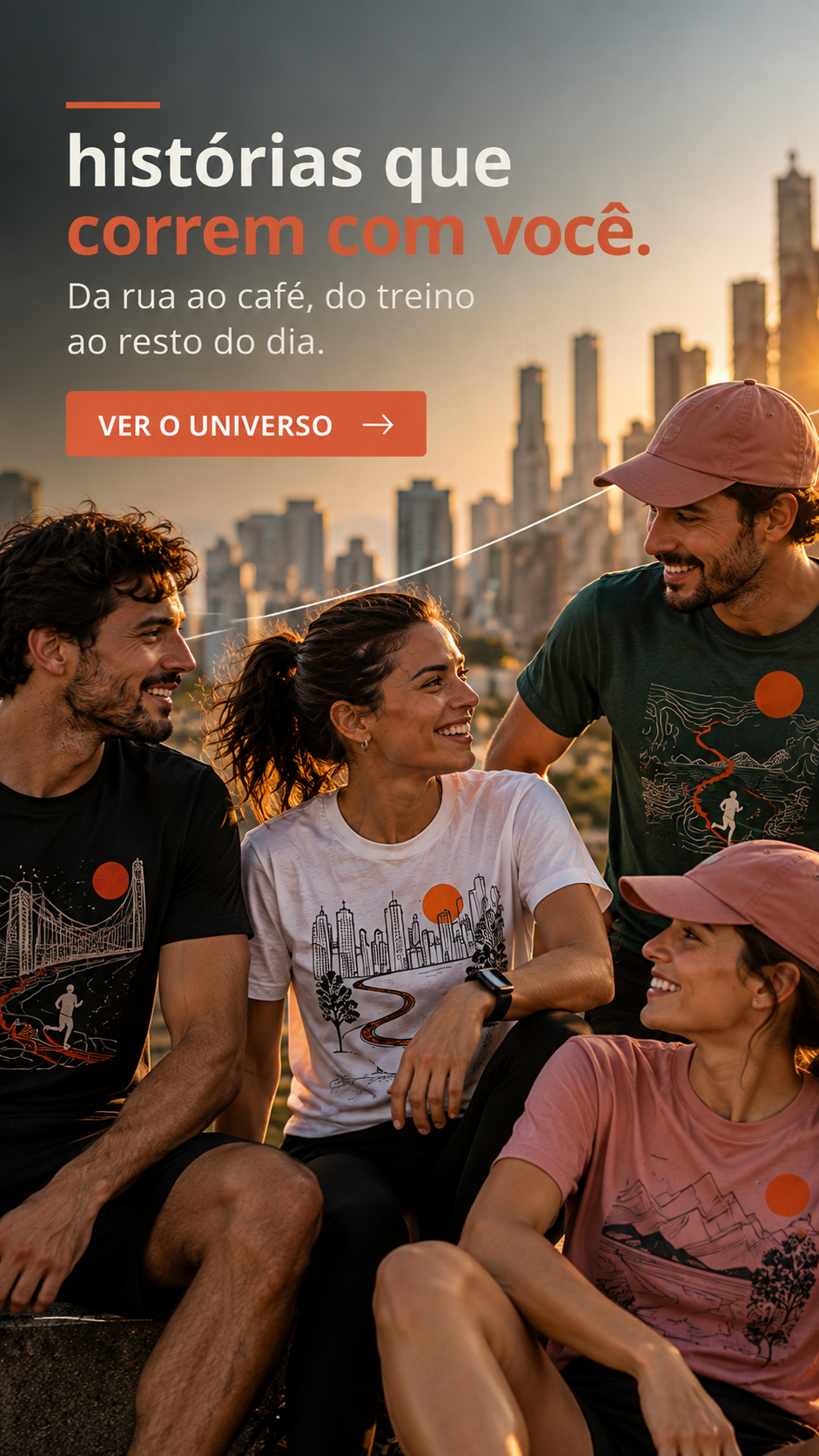 Entrevoltas — histórias que correm com você — mobile