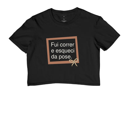 Cropped - Esqueci a Pose, Preta