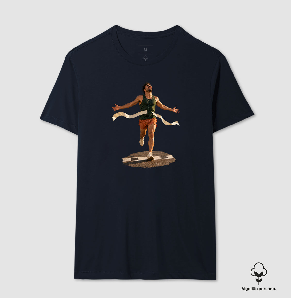 Camiseta Algodão Peruano - Chegada Particular