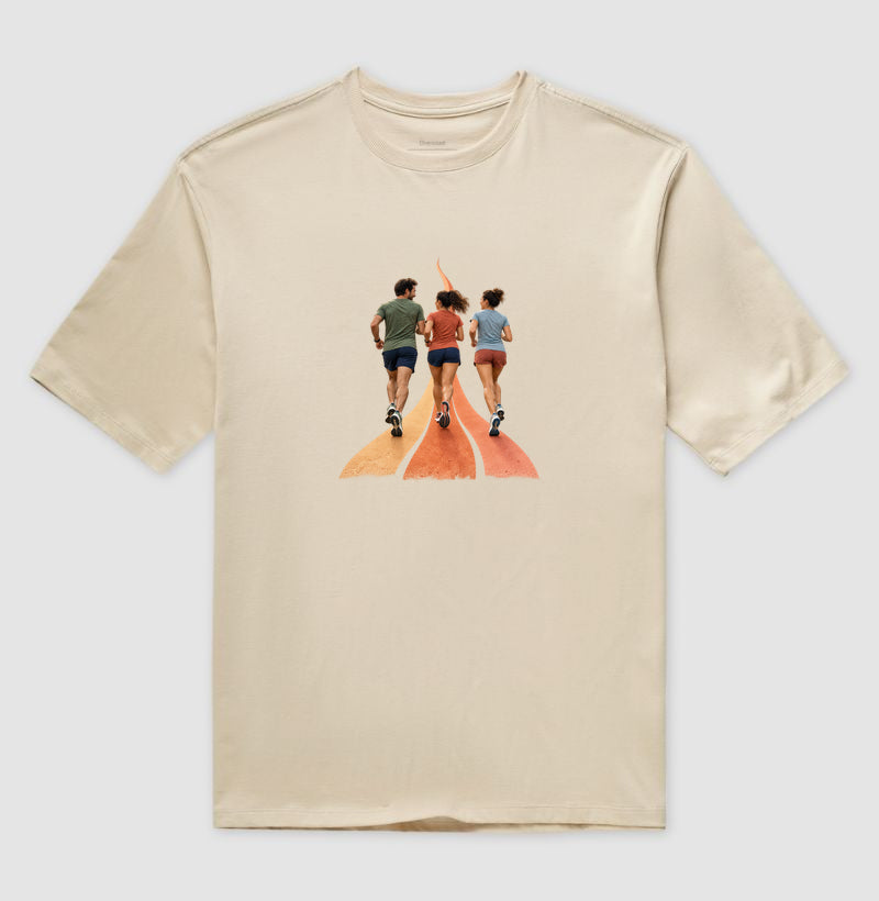 Camiseta Oversized - Último Quilômetro Juntos