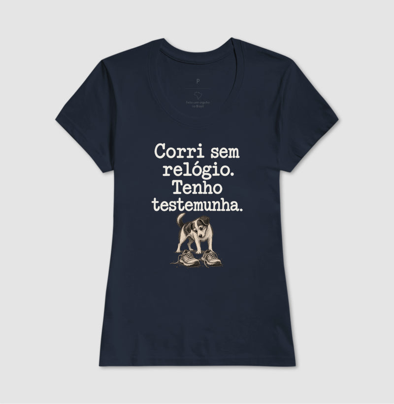 Camiseta Unissex - Relógio em Casa