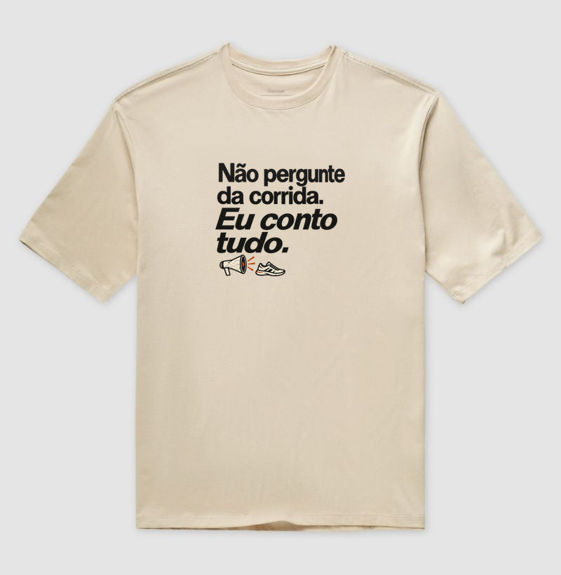 Camiseta Oversized - Cheguei no Assunto