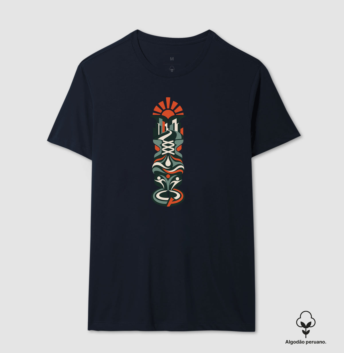 Camiseta Algodão Peruano - Totem do Corre