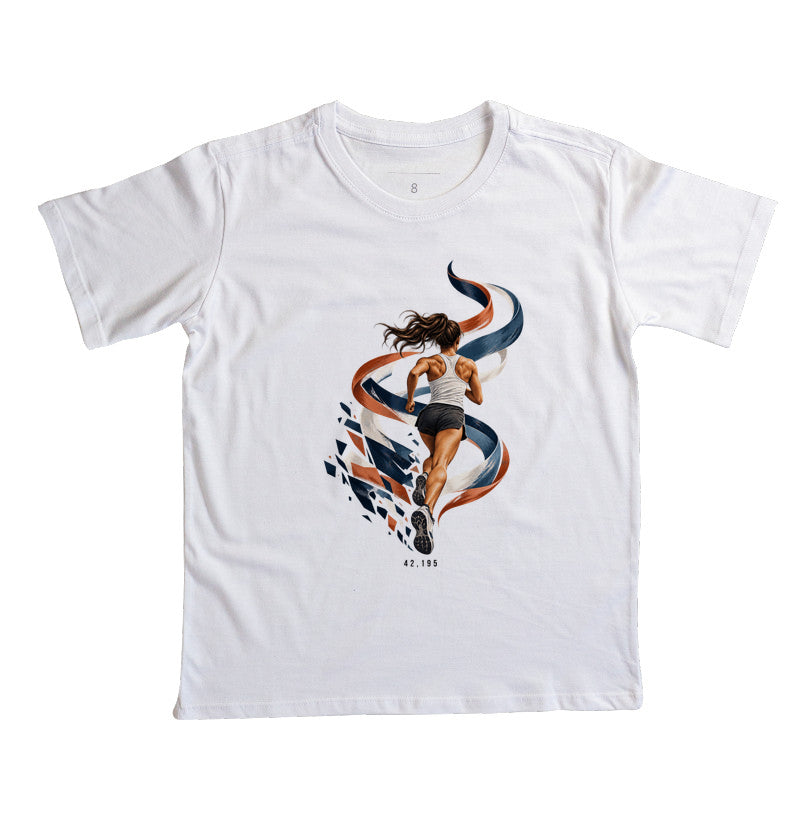Camiseta Infantil - Dentro da Maratona, Branca