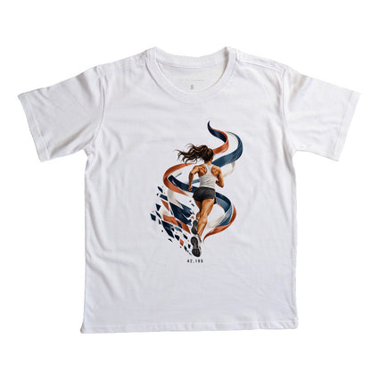 Camiseta Infantil - Dentro da Maratona, Branca