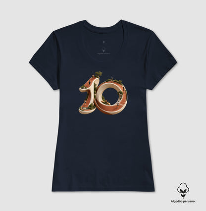 Camiseta Algodão Peruano - Dez Redondo