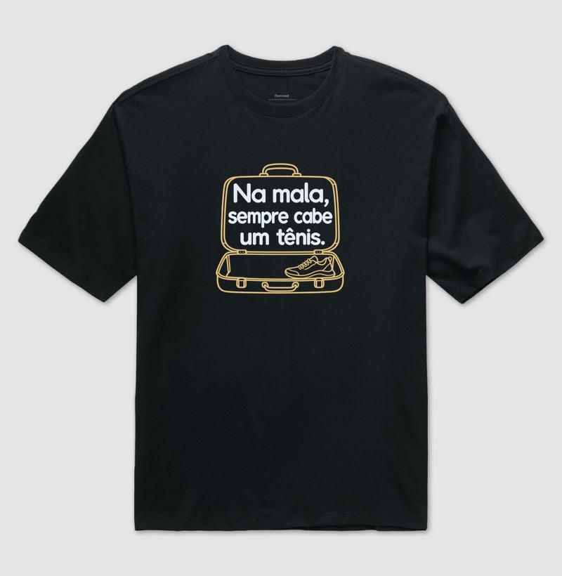 Camiseta Oversized - Correr de Férias