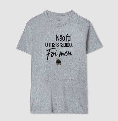 Camiseta Unissex - Orgulho sem Comparação, Masculino, Cinza