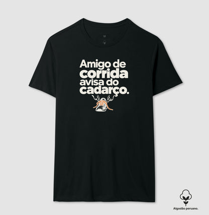 Camiseta Algodão Peruano - Cuidado Pequeno