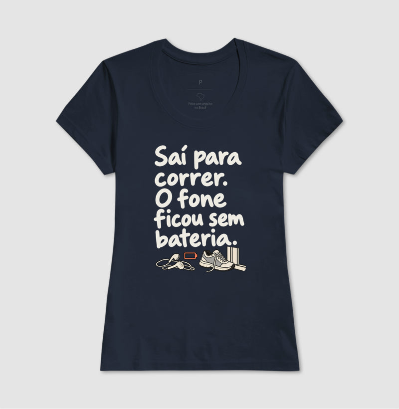 Camiseta Unissex - Fone Sem Carga